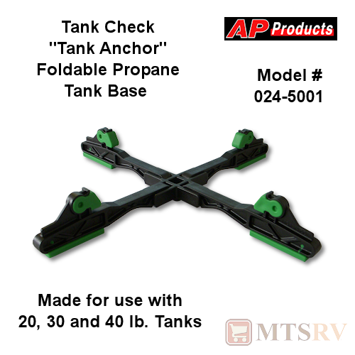 Tank Check 'Tank Anchor' Propane Tank Foot Stand