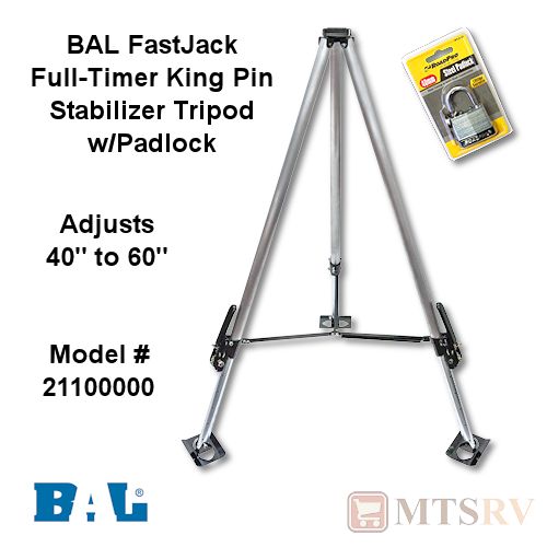 BAL Full-Timer FastJack King Pin Tripod Stabilizer