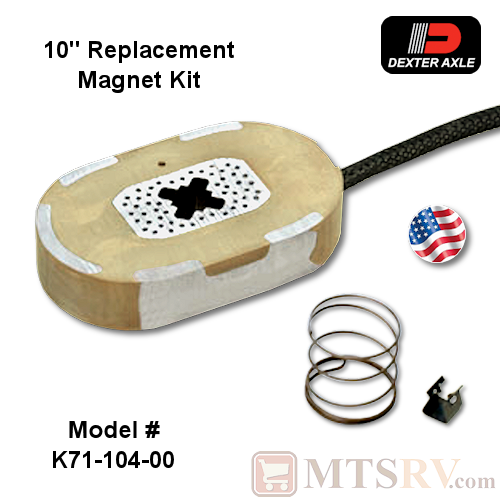 Dexter Axle 10" x 2-1/4" Brake Assembly Replacement Magnet Kit - Model K71-104-00 - USA Made