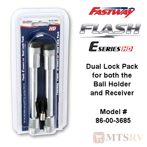 Fastway Flash E Series HD Dual Lock Pack for 2-1/2" Receiver