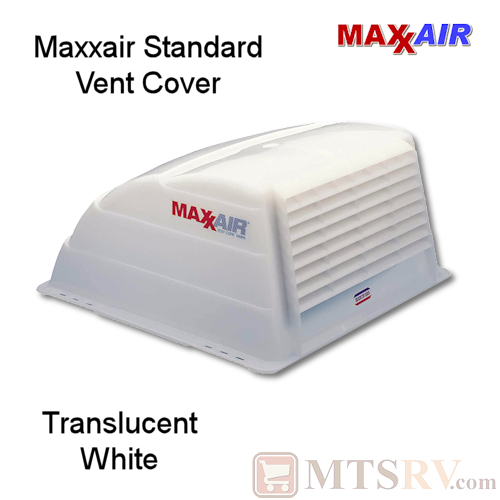 Maxxair Standard Large Vent Cover -  Translucent White - SINGLE - made for covering most 14x14" Vents