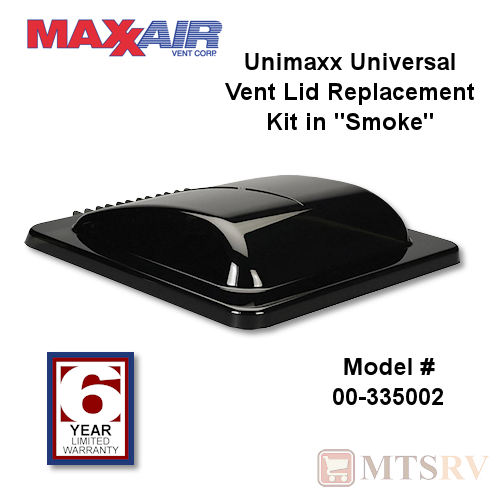 Maxxair Unimaxx Universal Replacement Cover - Smoke