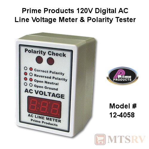 Prime Products Digital AC Line Voltage Meter