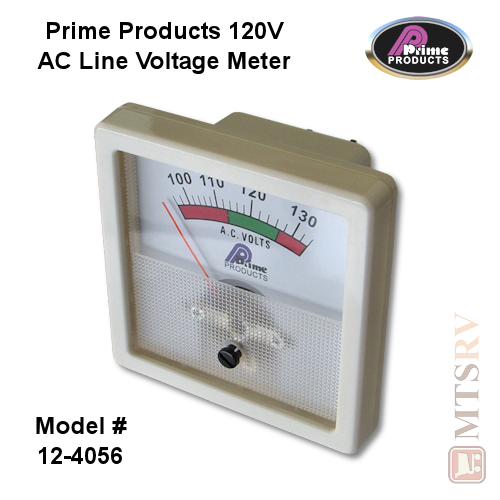 Prime Products A/C Line Voltage Meter / Monitor - AC 110v-120v - Model 12-4056