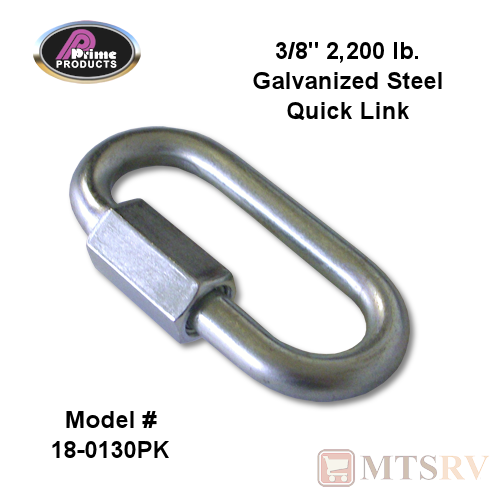 Prime Products 3/8" (9mm) Chain Quick Link