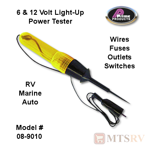 Prime Products 'Test Lite' 6V & 12V Light Up Volt Tester