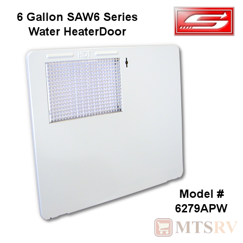 Suburban 6 Gallon Water Heater Door for SAW6 Series Water Heaters