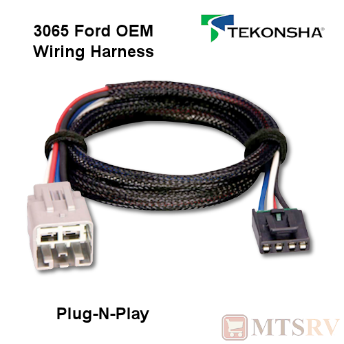 Tekonsha OEM Brake Control Wiring Harness FORD 3065