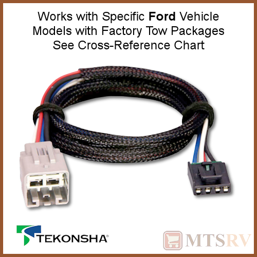 Tekonsha OEM Brake Control Wiring Harness FORD 3065