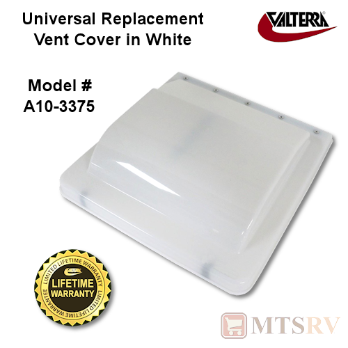 Valterra 14"x14" Universal Replacement Vent Cover in White