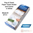 Camco Pop-A-Towel Paper Towel Holder/Dispenser/Carrier in White - #57111