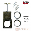 Valterra 3" Bladex Waste Valve With Metal Handle - Model T1003VPM