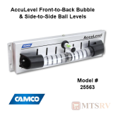 Camco RV AccuLevel Front-to-Back & Side-to-Side Level