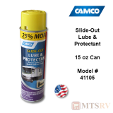 CAMCO RV Slide-Out Lube & Protectant- 15 oz Can - 41105