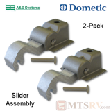 Dometic A&E 8000 Replacement Awning Slider Assembly - 2-PACK - for A&E models 7000, 8000, 8500 & 9000