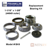 FRANKLIN Bearing Kit - Model BK6 - 1-1/16" x 1-3/8" (44649 outer) - SINGLE