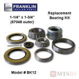 FRANKLIN Bearing Kit - Model BK12 - 1-1/4" x1-3/4" (67048 outer) for 95512D - SINGLE