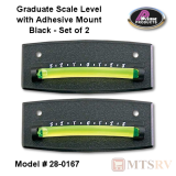 Prime Products Graduated Scale Level in Black - Set of 2