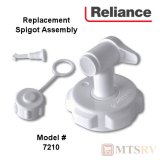 Reliance Replacement Spigot Assembly in Polar White - 7210