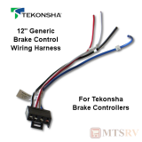Tekonsha 12" Generic Brake Controller Wiring Harness for the P3, Prodigy P2, Primus IQ, etc.