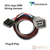 Tekonsha OEM Brake Control Wiring Harness - JEEP - #3014