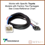 Tekonsha OEM Brake Control Wiring Harness - TOYOTA - #3041