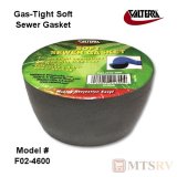 Valterra Soft Sewer Gasket Sponge Ring in Black - F02-4600