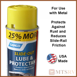 CAMCO RV Slide-Out Lube & Protectant- 15 oz Can - 41105