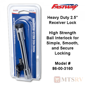 Fastway 5/8" Long-Span Security Locking Hitch Pin - Model DT-31005