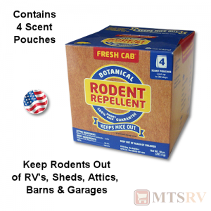 Fresh Cab Botanical Rodent/Mouse Repellent - 10 oz Box - 4-PACK