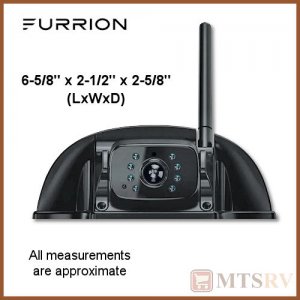The 5" Furrion Vision S Single Camera Vehicle Observation System with 5" LCD Monitor