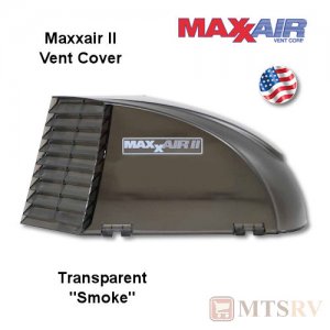Maxxair II Large Vent Cover -  Smoke / Lexan - made for covering most 14x14" Vents