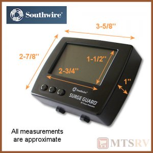 Southwire Remote Power Monitor Bluetooth LCD Display for Surge Guard Models 34931 & 34951