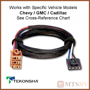 Tekonsha OEM Brake Control Wiring Harness - Chevy/GMC/Cadillac - #3025