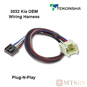 Tekonsha OEM Brake Control Wiring Harness - KIA - #3032