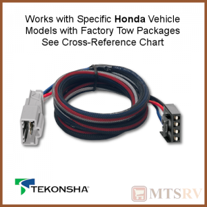 Tekonsha OEM Brake Control Wiring Harness - HONDA - #3070