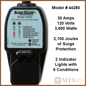 TRC Southwire 30A Portable Surge Guard w/Overheat Diagnostic