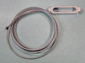 Winch Cable with Turnbuckle 33052297 / 0711703