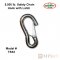 Brophy TSS3 5,500 lb. Safety Hook with Latch fits 5/16" Chain - Single