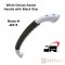 JR Products Deluxe RV Assist Handle in White w/Black Grip - 48315