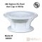 Lippert Components LCI 360 Siphon RV Plumbing/Attic Roof Vent Cap in White - 389381