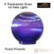 Polymer Products Acrylic Patio Light Replacement Globe - Purple Prismatic - 6" Diam. with 1/2" Base